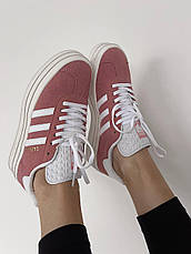 Жіночі кросівки Adidas Gazelle Bold Super Pop Pink IG9653, фото 4