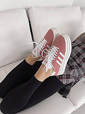 Жіночі кросівки Adidas Gazelle Bold Super Pop Pink IG9653, фото 5