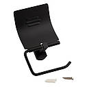 Тримач для туалетного тата Qtap Liberty QTLIBBLM1151 Black, фото 5