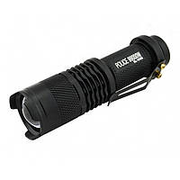 Тактический фонарь POLICE BL 8468 Q5 50000W фонарик 300 Lumen uph