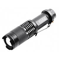 Тактический фонарь POLICE BL 1812 T6 50000W фонарик 1050 Lumen uph