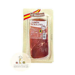 Хамон El Maestro Jamon Serrano, нарезка 100 г.