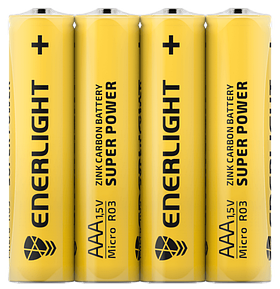 Батарейка ENERLIGHT Super Power AAA FOL 4