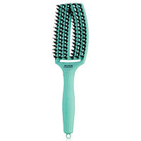 Olivia Garden Fingerbrush Boar & Nilon Medium Mint Щетка для волос