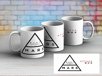 Чашка 30 seconds to mars "ATTACK" / 30 секунд до Марса