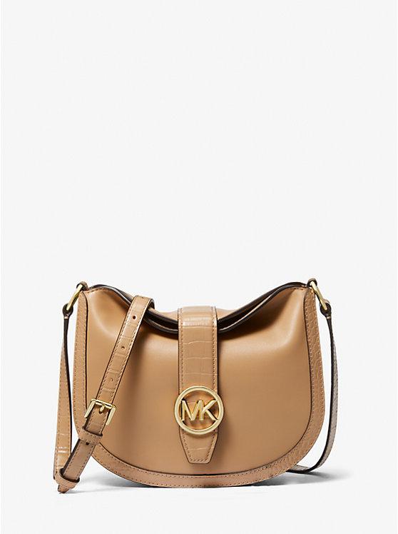 Жіноча сумка MICHAEL Michael Kors Gabby Small Hobo Crossbody Bag (35H3G5GC5V) CAMEL