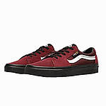 Чоловічі кеди VANS SK8-LOW CORDURA 42 розмір із замші Бордові, фото 2