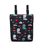Сумка Durable Bicycle Bag, для самоката и велосипеда, черный (23235-dino)