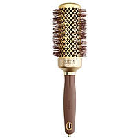 Olivia Garden Expert Blowout Speed Wavy Bristles Gold & Brown 45 Термобрашинг для волос