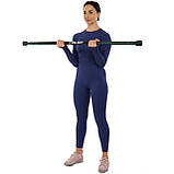 Палиця гімнастична розбірна Бодибар Body Bar 5 кг Zelart FI-9994-5, фото 7