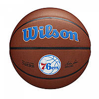 Мяч баскетбольный Wilson NBA TEAM ALLIANCE BSKT PHI 76ERS 295 SZ7 NB, код: 7815279