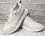 Кросівки шкіряні жіночі від виробника модель СЛ23-232, фото 3