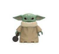 Лего фигурка Звездные войны / Star Wars - лего минифигурка Беби Йода Грогу