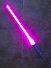 Розбірний світловий меч джеда  15 кольорів із металевою ручкою Зоряні війни, фото 3