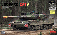 Сборная модель танка Rye Field Model RM-5109 German Main Battle Tank Leopard 2A7V with Workable Tracks