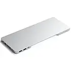 USB-хаб Satechi Aluminum USB-C Slim Dock Silver for iMac 24 (ST-UCISDS), фото 4