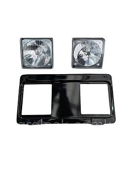 Решітка капота нижня 80-8401080-Б (під квадратну фару) МТЗ-80, 82