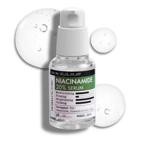 Концентрована сироватка проти пігментації Derma Factory Niacinamide 20% Serum 30 мл, фото 1