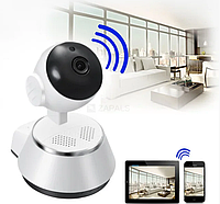 Камера видеонаблюдения WIFI Smart NET camera Q6, веб вай фай, Web камера онлайн wi-fi, с записью skr