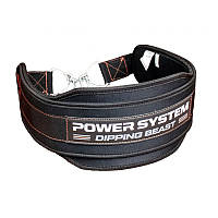 Пояс для отягощений Power System Dipping Beast PS-3860 Black/Red (PS-3860_Black/Red)