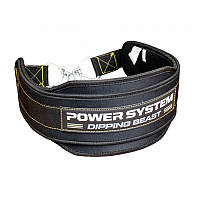 Пояс для отягощений Power System Dipping Beast PS-3860 Black/Yellow