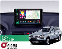 Штатна магнітола Sigma Pro 9464 4+64 Gb Volvo XC90 C 2002-2014 9"
