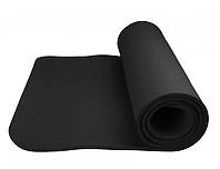 Коврик для йоги и фитнеса Power System PS-4017 FITNESS-YOGA MAT Black (PS-4017_Black)