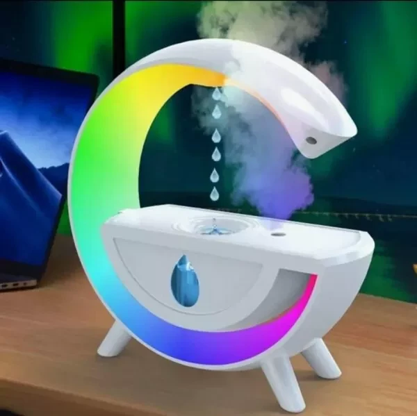 Зволожувач повітря Gwith water антигравітаційний крапельний ефект WHITE Лучшая цена