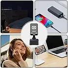 Підставка на телефон з бездротовою зарядкою та колонкою з мікрофоном Blue Tooth AND K18-2 Лучшая цена, фото 10