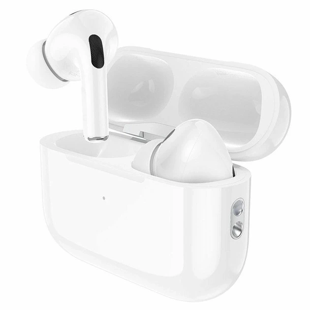Бездротові навушники Bluetooth Borofone BW32 в кейсі з сенсорним керуванням Білі Лучшая цена