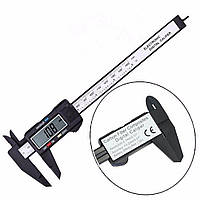 Штангенциркуль электронный Digital caliper 150 мм Черный (20053100205) GG, код: 1821783