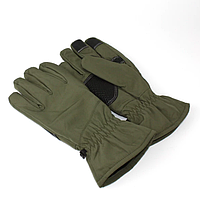 Перчатки тактические Сенсорные Олива SoftShell (M), полнопалые перчатки для военных DRIM