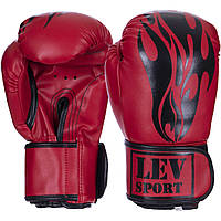 Перчатки боксерские LEV UR LV-2958 12 Красный