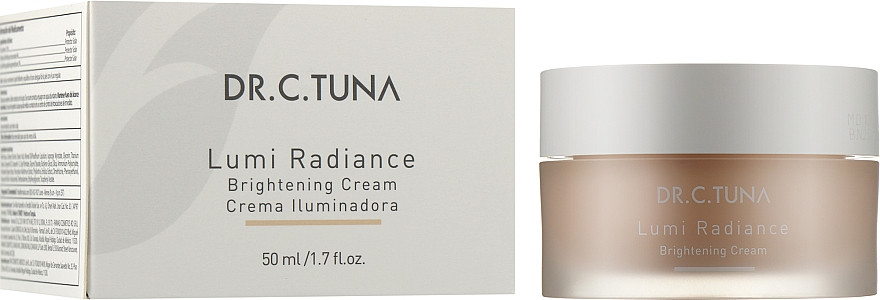 Вибілювальний зволожувальний крем для вирівнювання тону Lumi Radiance, 50 мл, Farmasi Dr.C.Tuna