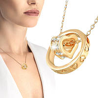 Кулон Ring Heart Сердце и кольцо Оригинальный кулон с цепочкой Подвеска на шею Сердце 512232And