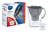 Фильтр-кувшин Brita Marella 2.4 л графит + 3 картриджа GG, код: 7719807