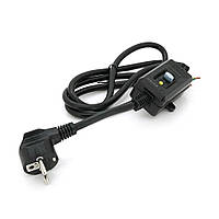 ПЗВ в розетку NB-KL3O-10, 220V/10A, (2100 Вт), довжина кабелю 1,5 м