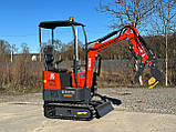 Міні-екскаватор DOVPRO МЕ1000 дизельний (10,2 к.с., 1000 кг, ківш 0,025 м³), фото 2