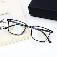 Квадратные имиджевые очки женские Honey Fashion Accessories черные (7061)