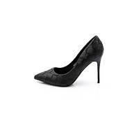 Жіночі чорні туфлі, екошкіра, Aodema, розмір 38