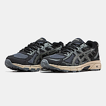 Кросівки ASICS Gel Venture 6 Black Tan Khaki - T7G1N 9095, фото 3