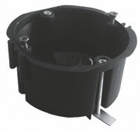 Підрозетник для гіпсокартону d60 стикувальний металеві лапки, фото 1