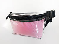 Женская поясная сумка Coolki из мягкого стекла со сменными вкладышами Pink
