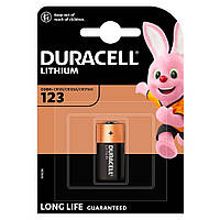 SM  SM Батарейка DURACELL DL 123, 1 шт в блистере, цена за блистер