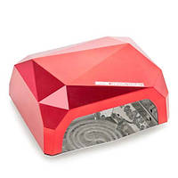 Лампа SalonHome T-152045 Diamond 36W для маникюра и педикюра Red