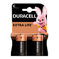 SM Батарейка DURACELL С/ LR14/ MN1400 KPN, 2шт в блистере, цена за блистер