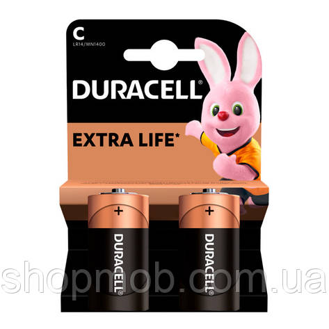 SM  SM Батарейка DURACELL С/ LR14/ MN1400 KPN, 2шт в блистере, цена за блистер, фото 2