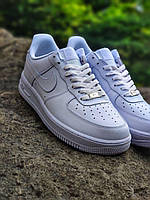 Air force 1 low white (Топ качество) Жіночі кросівки Найк Еір Форс 1 лов білі