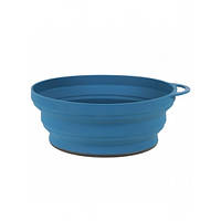 Тарелка Lifeventure Silicone Ellipse Bowl Navy Blue (1012-75528) GG, код: 7537946