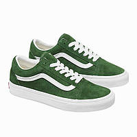 Жіночі кеди Vans Old Skool 36 розмір із замші Зелені